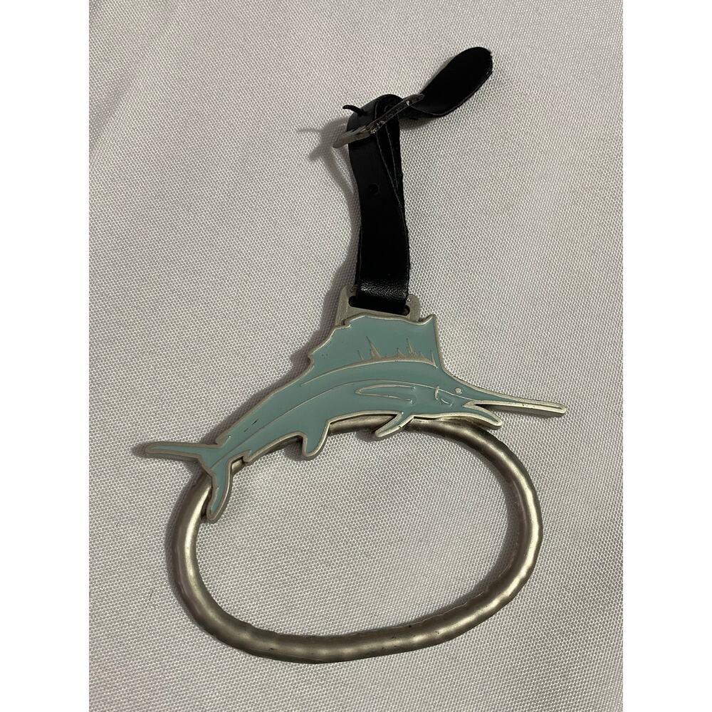 Tommy Bahamas Desert Marlin golf towel ring